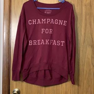 Champagne for Breakfast Pullover